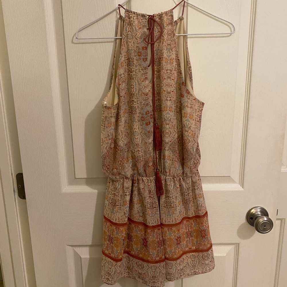 Lulu's Multicolor Patterned Jumpsuit - Picture 2 of 2